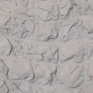 Nicole Miller baby blue cottage ruched puckered twin duvet cover sham